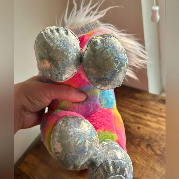 Build A Bear Rainbow Unicorn Plush - Picture 7 of 9